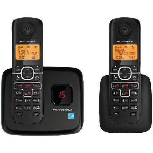 Motorola L702m Dect 6.0 Cordless Phone System With Digital Answering System & Speakerphone (2-hand