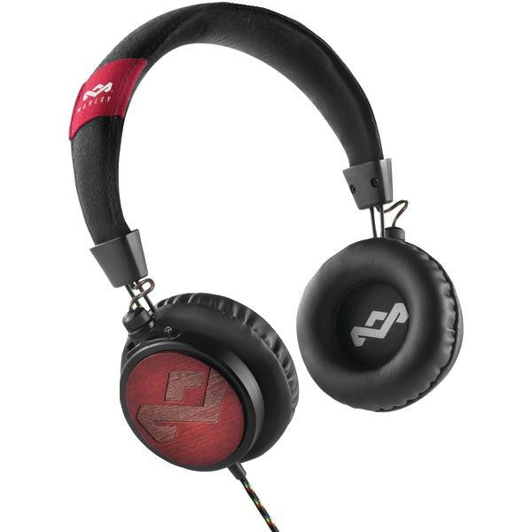 House Of Marley Em-jh033-mi Buffalo Soldier(tm) Midnight On-ear Headphones With 3-button Microphon