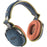 HOUSE OF MARLEY EM-JH063-BD Rise Up(TM) Over-Ear Headphones 3-Button Microphone (Blue Denim)