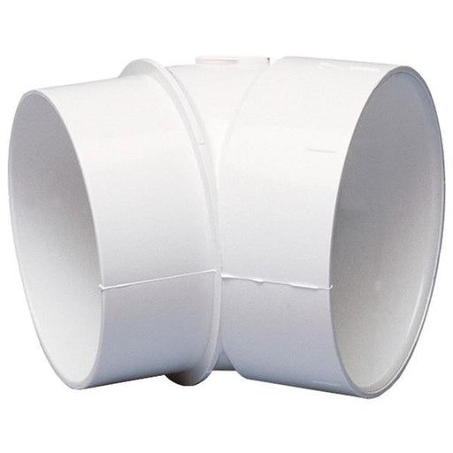 Airvac Vm113-5518 45  Short Spigot Male-to-female Pvc Fitting