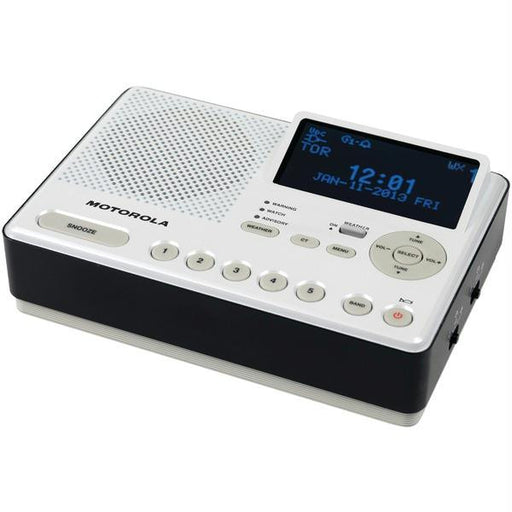 Motorola Mwr839 Desktop Am-fm Weather Radio