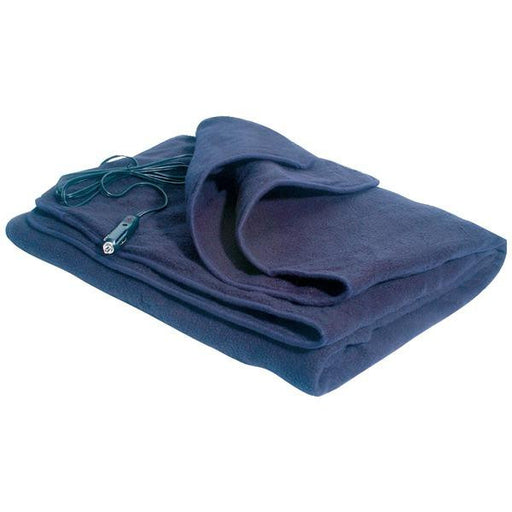 Maxsa Innovations 20013 Comfy Cruise(r) Heated Travel Blanket (navy Blue)