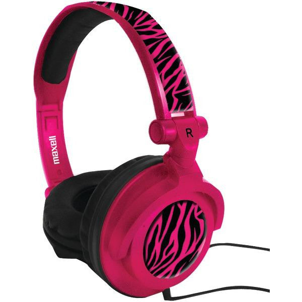 Maxell 190220 - Amppz Amplified Heavy Bass Headphones (hot Pink)