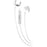 Maxell 190303 - Iemicwht Stereo In-ear Earbuds With Microphone & Remote (white)