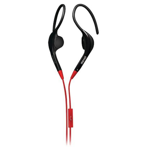 MAXELL 192006 Pure Fitness Ear Hook Earbuds with Microphone