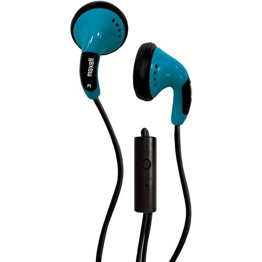 Maxell 196141 Color Buds With Microphone (blue)