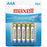 Maxell 723810 - Lr0310bp Alkaline Batteries (aaa; 10 Pk; Carded)