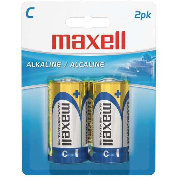 Maxell 723320 - Lr142bp Alkaline Batteries (c; 2 Pk; Carded)