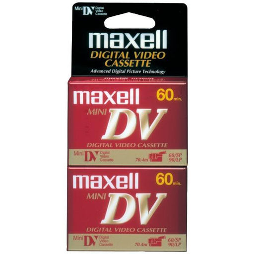 Maxell 298012 Mini Digital Video Tapes (60 Min, 2 Pk)