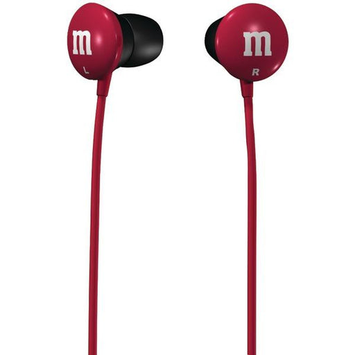 Maxell 190550 - Mmebr M&m''s(r) Earbuds (red)