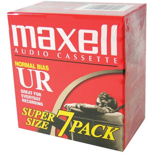 Maxell 108575 Normal Bias Audio Tapes (7 Pk)