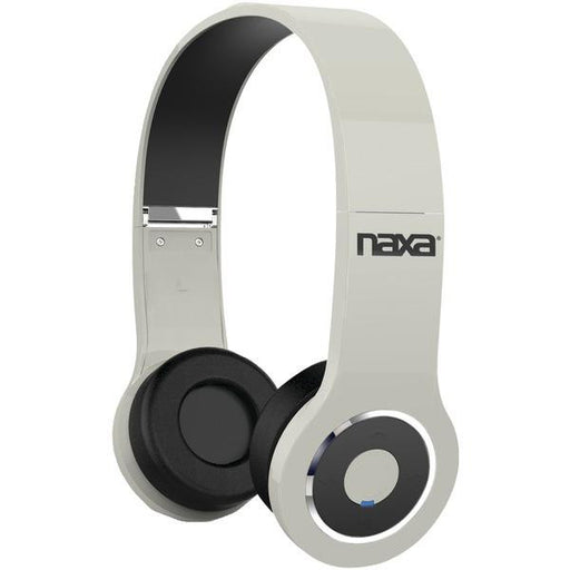 Naxa Ne-932 Wh Bluetooth(r) Headphones With Microphone (white)