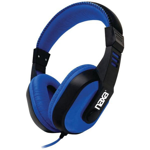 NAXA NE-934Blue DJZ Ultra Plus Headphone-Earbud Combo (Blue)