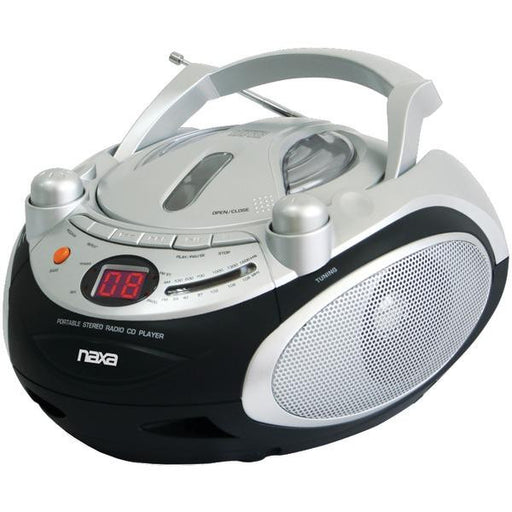 Naxa Npb245 Portable Cd Player & Am-fm Radio