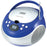 Naxa Npb251bl Portable Cd Player With Am-fm Radio (blue)