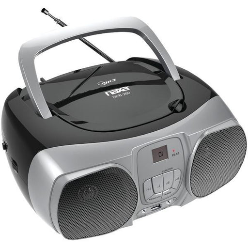 NAXA NPB-260 MP3, CD & CD-R-RW Boombox