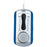 Naxa Nr721bl Am-fm Mini Pocket Radio With Speaker (blue)