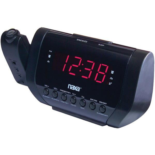 Naxa Nrc-173 Projection Dual Alarm Clock