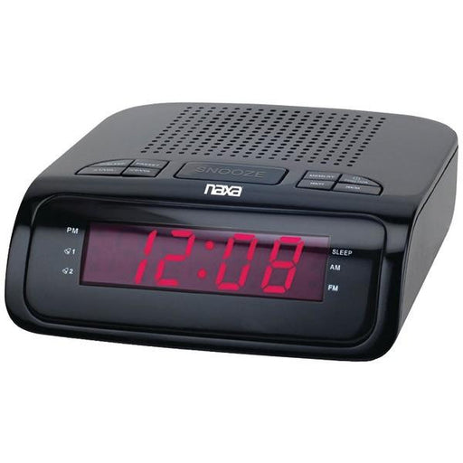 NAXA NRC-174 Large 0.6" Red LED Alarm Clock