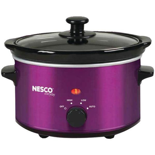 Nesco Sc-150v 1.5-quart Oval Slow Cooker (metallic Purple)