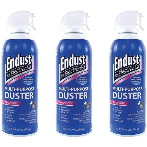 3 Pack Endust 11384 Electronics Duster 10 Oz