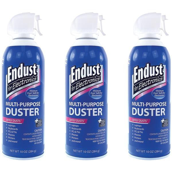 3 Pack Endust 11384 Electronics Duster 10 Oz