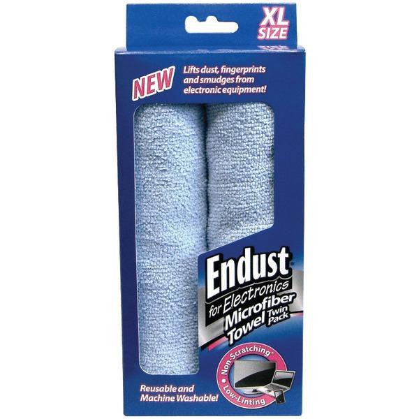 Endust 11421 Microfiber Towels, 2 Pk