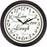 Westclox 32032 12" Round Live Love Laugh Message Clock