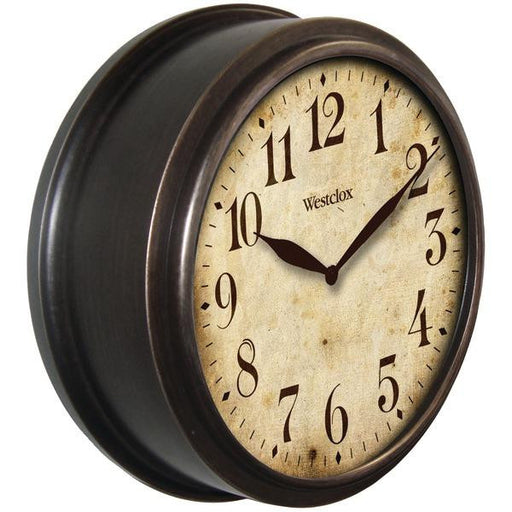 Westclox 32217b 10" Round Deep Dish Classic Clock