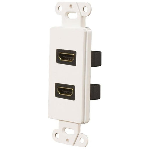 Pro-wire Iwm-hdmi 2 Dual Hdmi(r) 1.4 Ready Wall Plate (white)