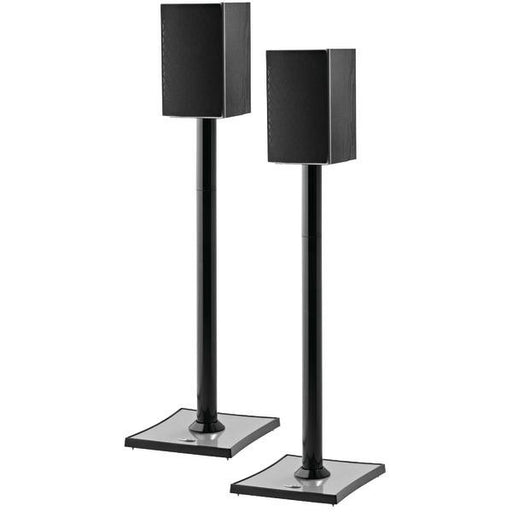 Omnimount Gemini 2 B Gemini Audiophile Bookshelf Speaker Stands, 2 Pk