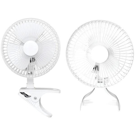 Optimus F-0645 Convertible Personal Clip-on-table Fan (6")