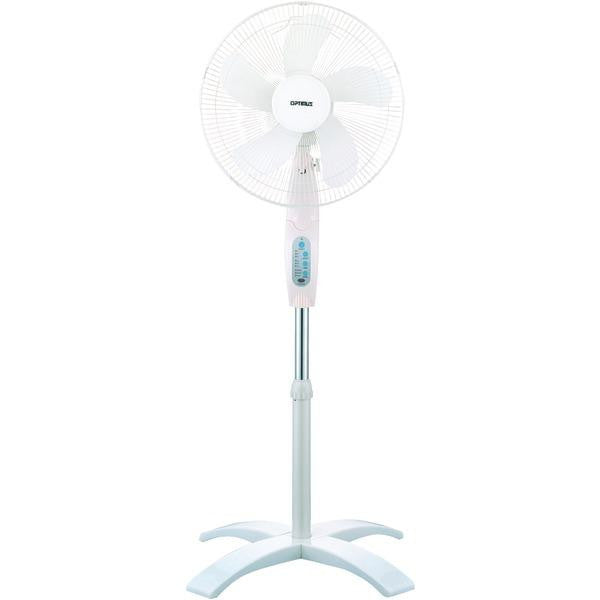 Optimus F-1760 16" Wave Oscillating Stand Fan (with Remote)