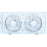 Optimus F-5280 7" Twin Window Fan