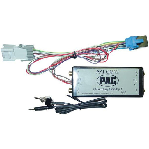 Pac Aai-gm12 Auxiliary Audio Input & Interface For 2000 - 2009 Gm(r) Class Ii