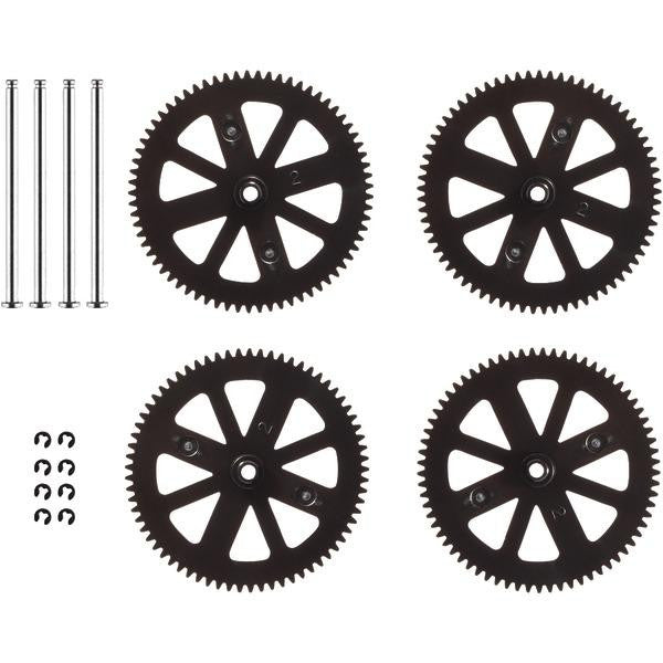 Parrot 070047aa Gears & Shafts, Set Of 4