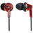 Panasonic Rp-hje190-r Hje190 Ergofit Plus Earbuds (red)