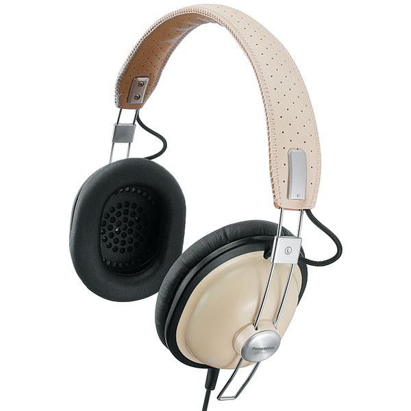 Panasonic Rp-htx7-c1 Htx7 Retro Monitor Stereo Headphones (cream)