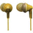 PANASONIC RP-HJE125-Y HJE125 ErgoFit In-Ear Earbuds (Yellow)