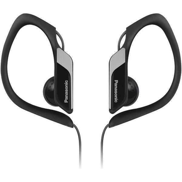 Panasonic Rp-hs34m-k Sport Clip Hs34 Headphones With Microphone (black)