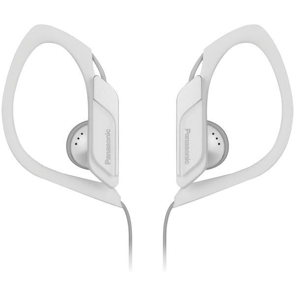 Panasonic Rp-hs34m-w Sport Clip Hs34 Headphones With Microphone (white)