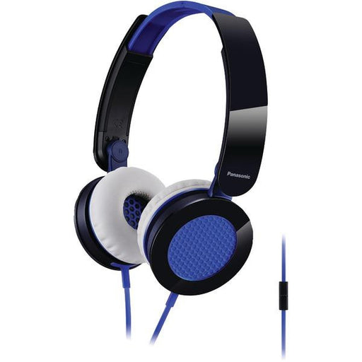 Panasonic Rp-hxs200m-a Sound Rush On-ear Headphones With Microphone (blue)