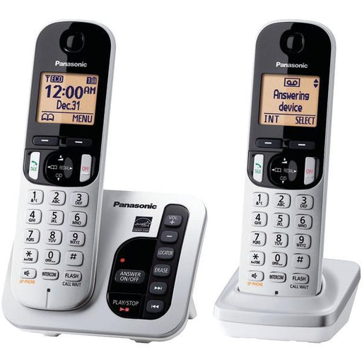 Panasonic Kx-tgc222s Dect 6.0 Plus Expandable Digital Cordless Answering System (2-handset System)