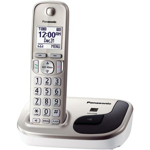 Panasonic Kx-tgd210n Dect 6.0 Plus Expandable Digital Cordless Phone (single-handset System)