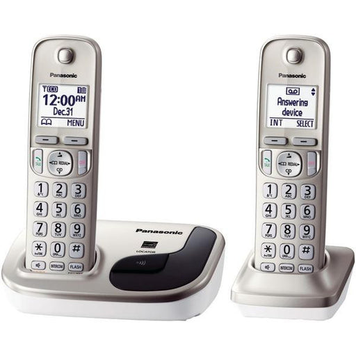 Panasonic Kx-tgd212n Dect 6.0 Plus Expandable Digital Cordless Phone (2-handset System)