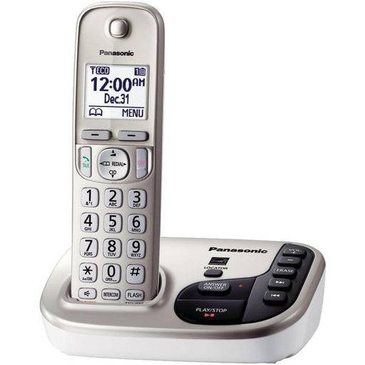 Panasonic Kx-tgd220n Dect 6.0 Plus Expandable Digital Cordless Answering System (1-handset System)