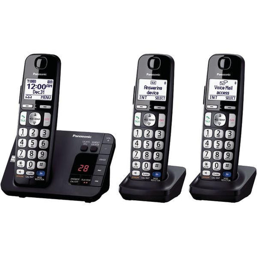 Panasonic Kx-tge233b Dect 6.0 Plus Expandable Digital Cordless Answering System (3-handset System)