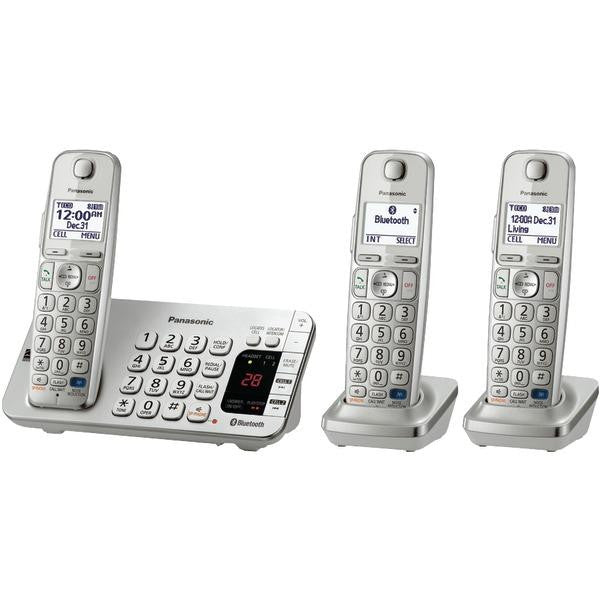 Panasonic Kx-tge273s Dect 6.0 Link-to-cell Bluetooth(r) Phone System (3-handset System)