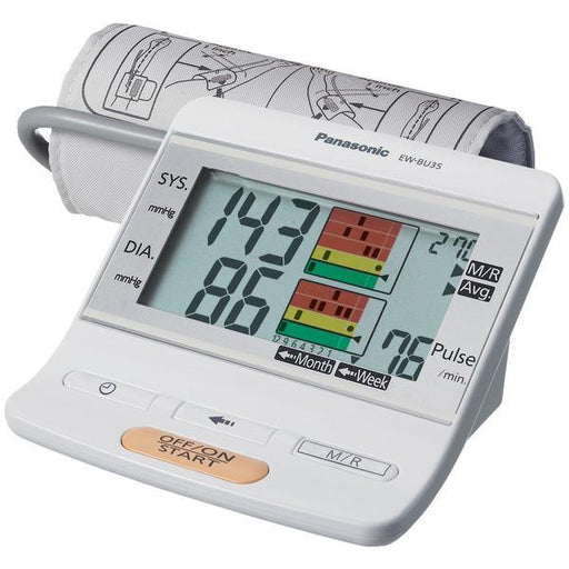 Panasonic Ew-bu35w Upper Arm Blood Pressure Monitor