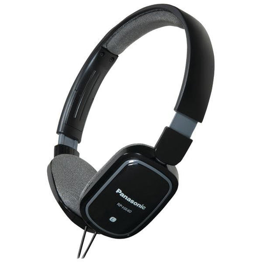 Panasonic Rp-hxc40-k Slimz Lightweight On-ear Headphones With Ipad(r)-iphone(r)-ipod(r) Controller